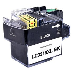 Cartuccia compatibile per Brother LC-3219 nero 3000pag.con chip aggiornato
