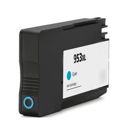 Cartuccia compatibile per HP 953XL F6U16AE ciano 1600pag.con chip aggiornato