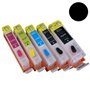 Cartuccia ricaricabile vuota per Canon .CLI-551 nero con chip autoreset