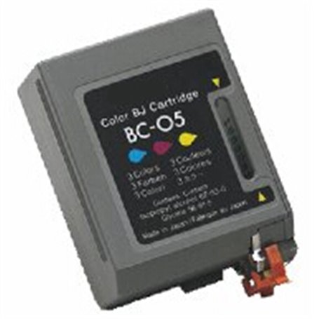 Cartuccia rigenerata per CANON BC-05 colori 18ML/550pag.