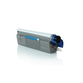 Toner per Oki C610 44315307 ciano 6000pag.