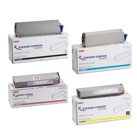 Toner per Oki C9300 41963607 ciano 15000pag.
