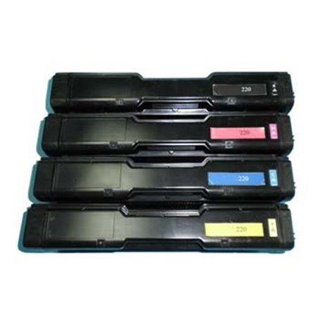 Toner per Ricoh AficioSP C220 C240 407644 magenta 2000 pag