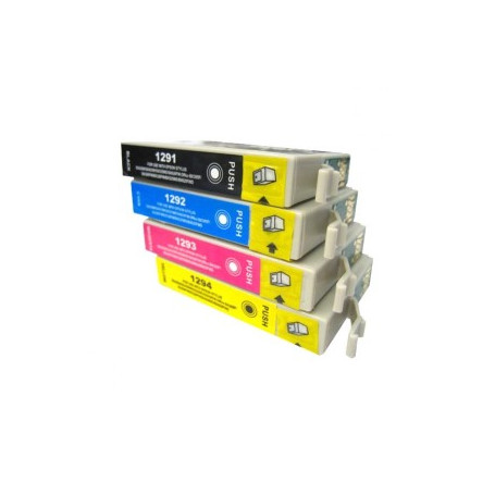 Black 15ml Compa per Epson SX420 525WD 620FW BX320-T12914010