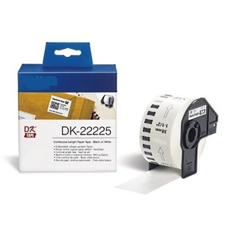 White 38mmX30.48m  for Brother P-Touch QL1000 1050 1060