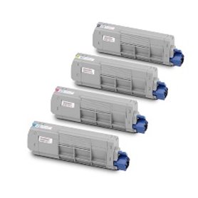 Magente rigenera per Oki C610 N,C610 DN,C610 DTN.6K44315306