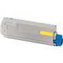 Yellow compatibile for Oki C822N, C822DN-7,3K44844613