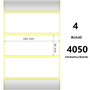 White 102x38mm,4050 Et/Rotolo Z-1000D, 4x1.5x3 Core, 4 Rolls