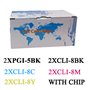 Kit 10 Cartucce per Canon 2XPGI-5BK 2XCLI-8BK 2XCLI-8C 2XCLI-8M 2XCLI-8Y