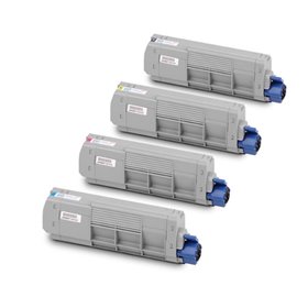 Yellow Compatible OKI C612dn / C612n-6K46507505