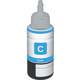 100 ML Inchiostro comp. Per Epson Ecotank 664 100ml ciano