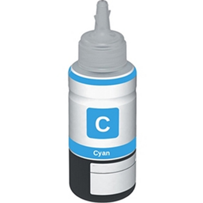 100 ML Inchiostro comp. Per Epson Ecotank 664 100ml ciano