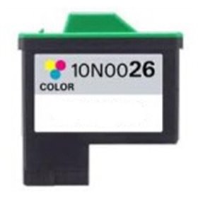 10N0026 Cartuccia rigenerata per LEXMARK 26 colori 640pag.