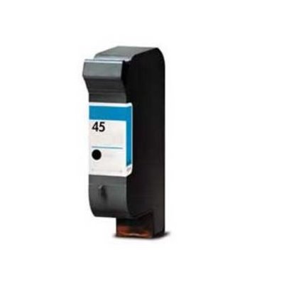 51645AE Cartuccia nuova compatibile per HP 45 nero visualizza livello inchiostro