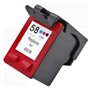 C6658A Cartuccia rigenerata per HP 58 colori 1100pag.