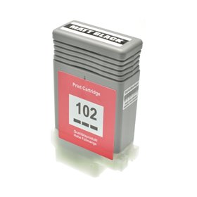 Cartuccia comp. per Canon PFI-102mbk nero opaco 0894B001 ink pigmentato
