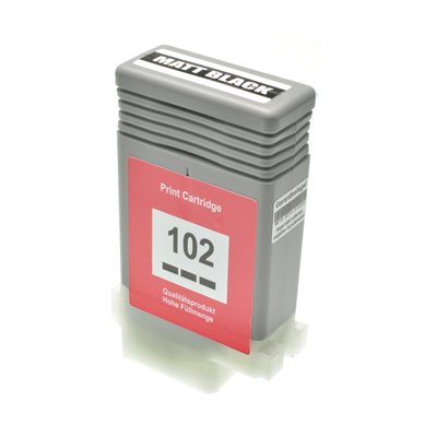 Cartuccia comp. per Canon PFI-102mbk nero opaco 0894B001 ink pigmentato