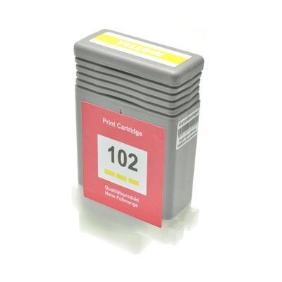 Cartuccia comp. per Canon PFI-102y giallo 0898B001 ink pigmentato