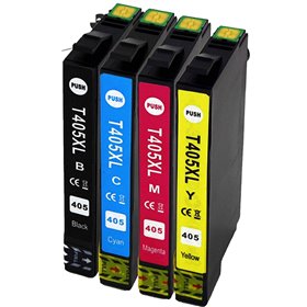 Cartuccia comp. per Epson WF-4820 WF-3820 T405XL magenta