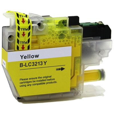 Cartuccia compatibile per Brother LC-3213 giallo 400pag.