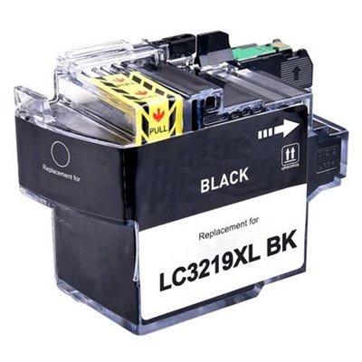 Cartuccia compatibile per Brother LC-3219 nero 3000pag.con chip aggiornato