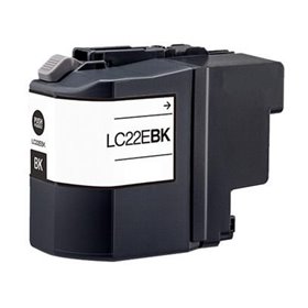 Cartuccia per Brother LC-22EBK MFC-J5920DW nero 2400pag.