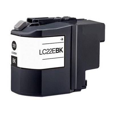 Cartuccia per Brother LC-22EBK MFC-J5920DW nero 2400pag.