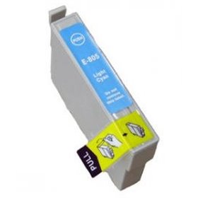 Cartuccia per Epson T0805 ciano chiaro