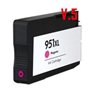 Cartuccia per HP 951XL CN047AE magenta 1500pag chip aggiornato versione 5*