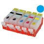 Cartuccia ricaricabile vuota .per Canon CLI-526 ciano con chip autoreset