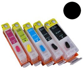 Cartuccia ricaricabile vuota per Canon .PGI-550 nero con chip autoreset