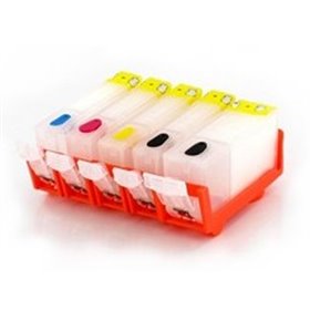 Cartuccia ricaricabile vuota per HP 364 magenta con chip autoreset