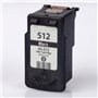Cartuccia rigenerata per CANON PG-512 nero 12ML/350pag.
