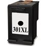 CH563EE Cartuccia rigenerata per HP 301XL nero visuallizza livello inchiostro 500pag.