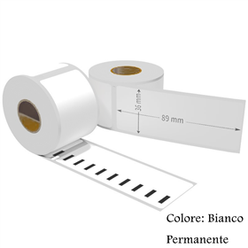 Etichette adesive permanente per DYMO DM-99012 S0722400 89mm*36mm 260pz