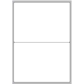 Etichette adesivo formato A4 165g 200*142mm n.2 etichette/foglio (conf.100foglio)