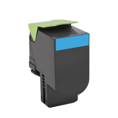 Toner per Lexmark CS317 CX317 CS417 CX417 71B20C0 ciano 2300pag.