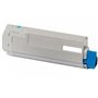 Toner per Oki C5600 43381907 ciano 2000pag.