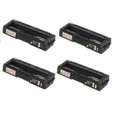 Toner per Ricoh Aficio sp C310 407637 406480 ciano 6000 pag.