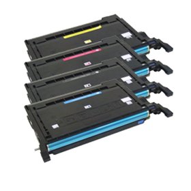 Toner per Samsung CLP-K660B CLP-610 nero 5500pag.