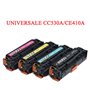 Toner rigenerato universale per HP CC530A 304A CE410X 305A CF380X nero 3500pag.