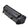 Toner universale per hp Q2612A canon FX10 CRG703 nero 2000pag.
