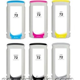 130ml Dye PBK for HP Designjet T1100,T1200,T1300,T2300,72