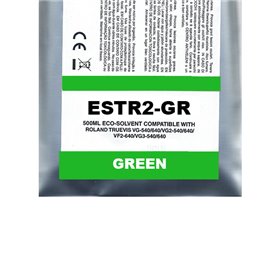Green Pigment Eco-Solvent Ink Bag Compa Roland TrueVIS SG2,VG2,VF2,SG3,VG3500ML