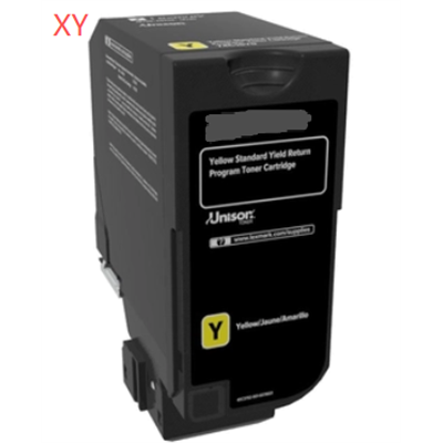 Yellow compatible para Lexmark CS632/CX635-11.7K
