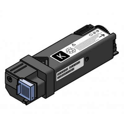 Black Regenerado for Oki ES7412,ES7412dn-11K46507624