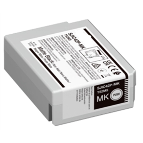 Matte-Black Pigme com ColorWorks C4000e(MBK)-50MLC13T52M540