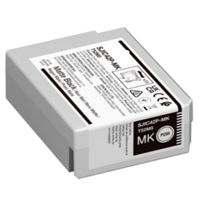 Matte-Black Pigme com ColorWorks C4000e(MBK)-50MLC13T52M540