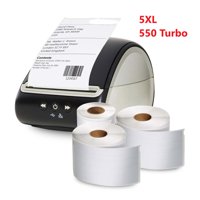 NFC White 25X25mm 850psc Com DYMO Labelwriter 550,5XLS1933083