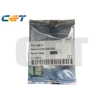 CET Drum Chip CMY Konica Minolta Bizhub C220,C280,C360